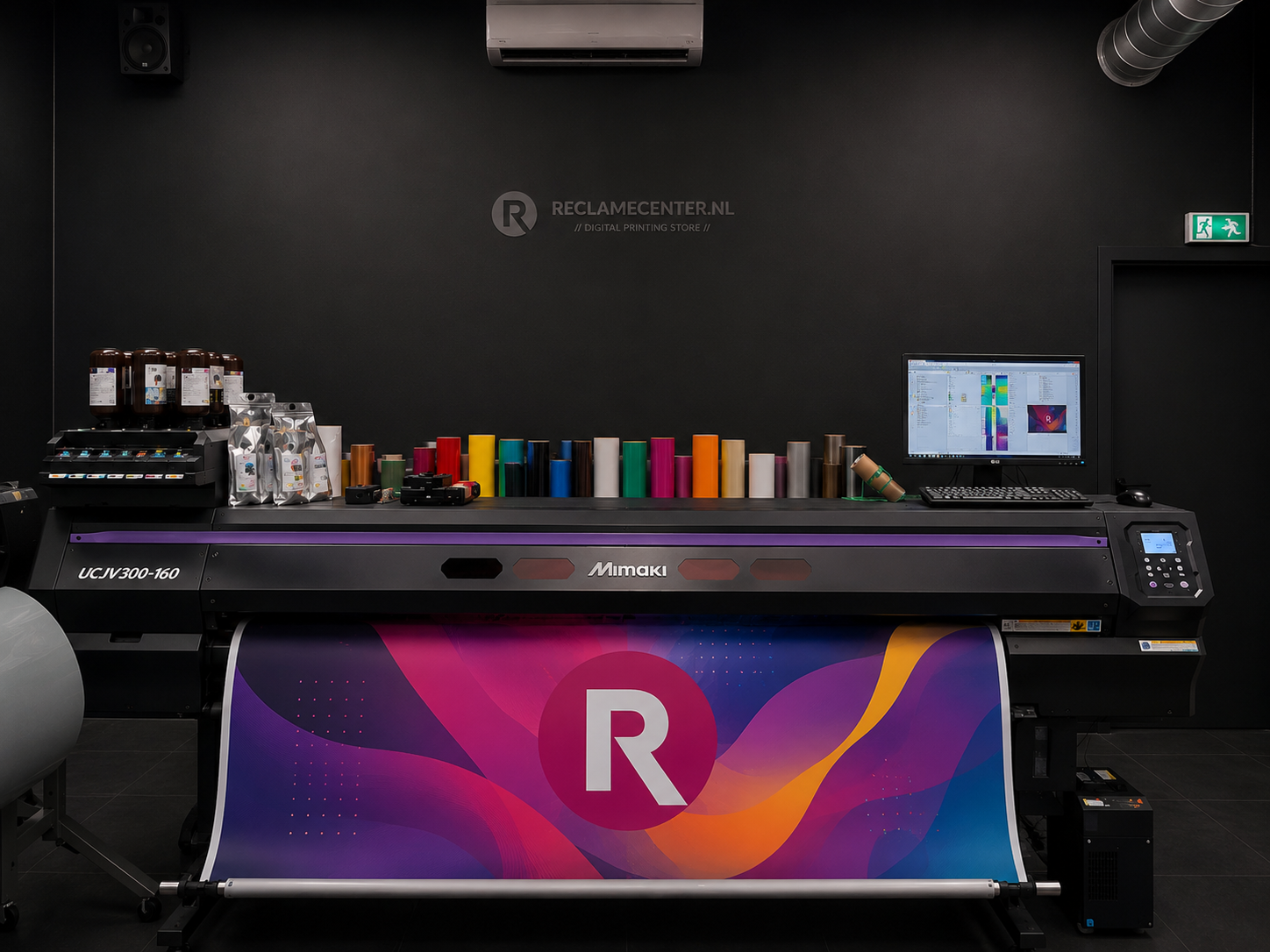 Printen op divers materiaal bij Reclame Center Eindhoven