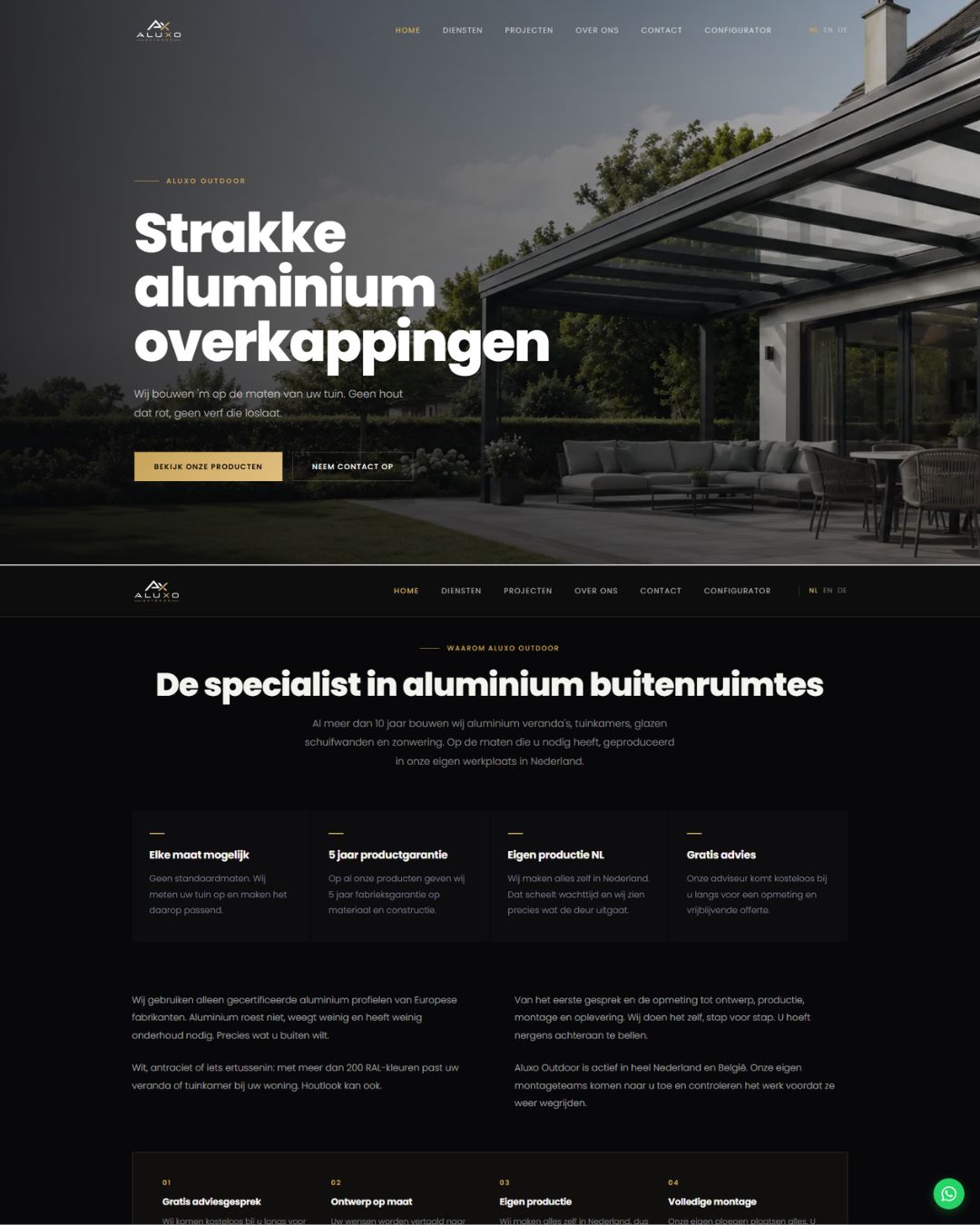 Website Aluxo